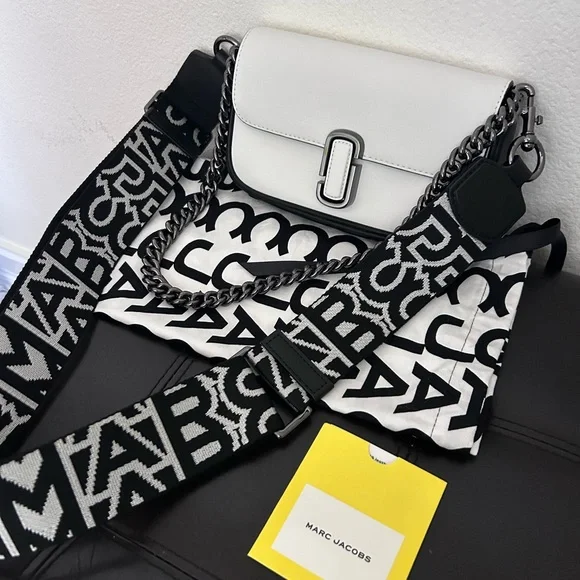 NWOT Marc Jacobs The J Mini Leather Colorblock Handbag - Picture 15 of 17